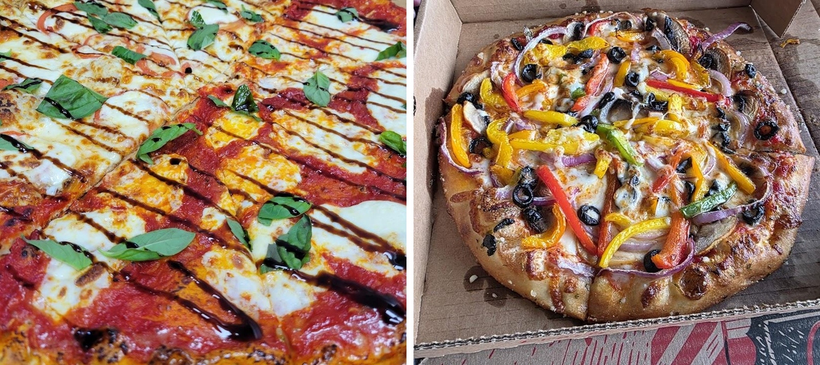 The Pizza Stone Menu