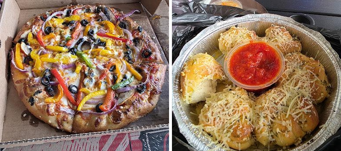 The Pizza Stone Menu