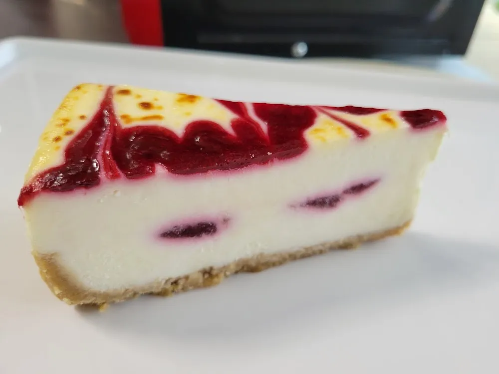 Blueberry Raspberry Cheesecake