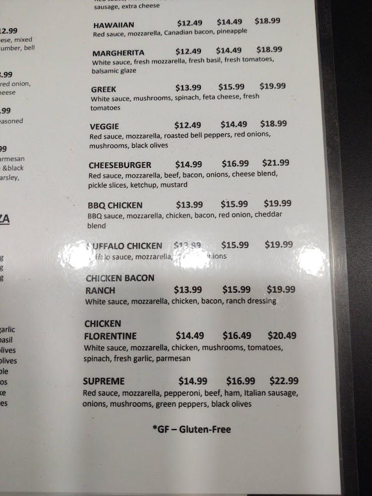 The Pizza Stone Menu image 4
